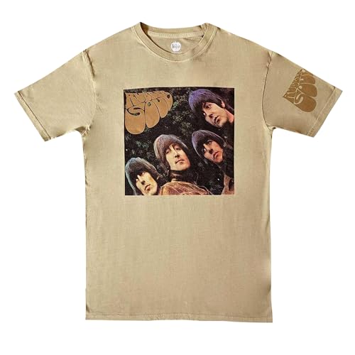 Beatles - tshirt - Unisex - Short Sleeves - Rubber Soul US - Large