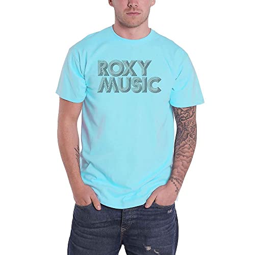 Roxy Music - tshirt - Unisex - Short Sleeves - Disco Logo - X-Small