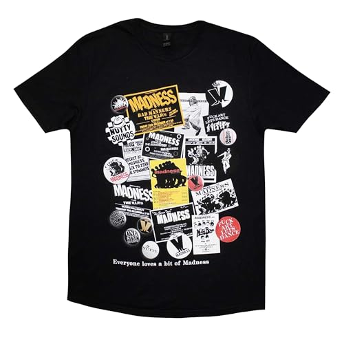 Madness - tshirt - Unisex - Short Sleeves - Posters & Stickers - Large image 1
