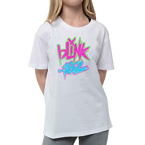Blink-182 - tshirt - Kids - Short Sleeves - Neon Logo - 5-6 Years image 1