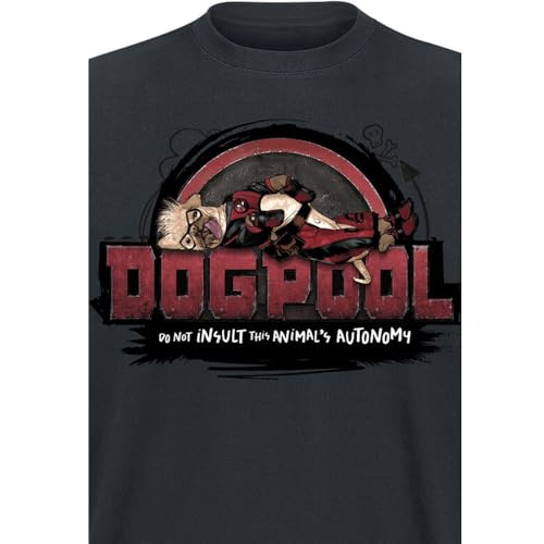 Comics - tshirt - Unisex - Short Sleeves - Deadpool Dogpool - 2X-Large image 2
