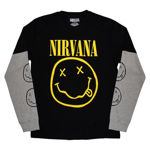 Nirvana - Layered - tshirt - Unisex - t-shirt - Large