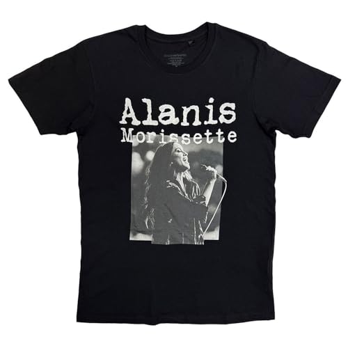 Alanis Morissette – tshirt – Unisex – Short Sleeves – Small – K500z