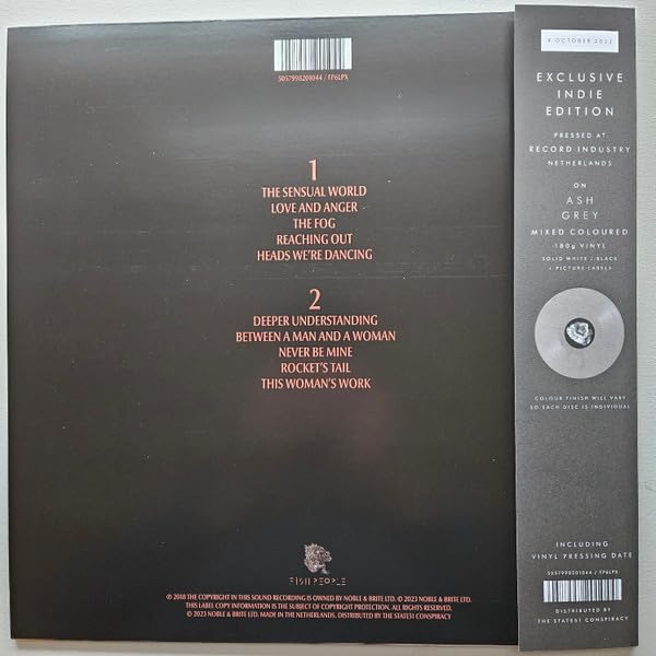 KATE BUSH - Sensual World (2018 Remaster) (Ash Grey Vinyl) (Indies Onl image 4