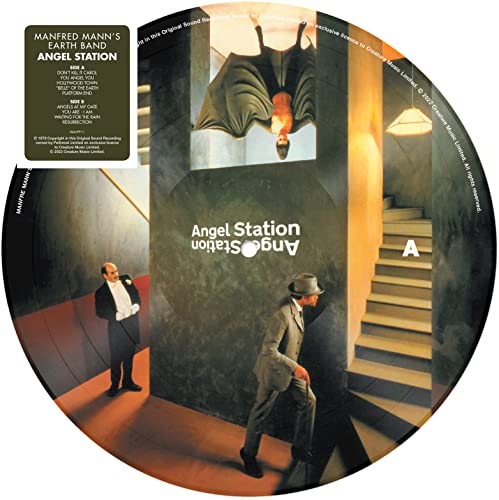 MANFRED MANN'S EARTH - ANGEL STATION (PICTURE DISC) - Vinyl Record 12PD image 1