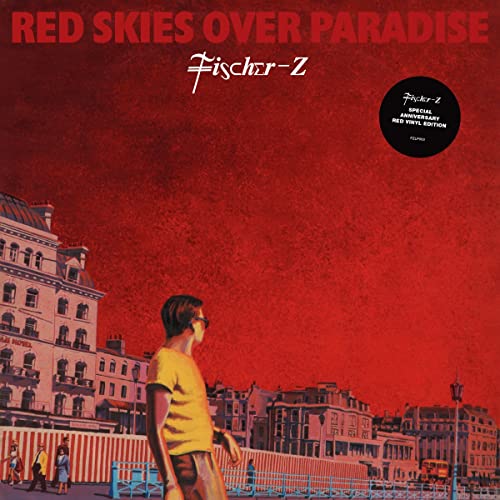 FISCHER-Z - RED SKIES OVER PARADISE (RED VINYL) - Vinyl Record image 1