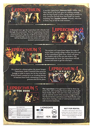 Leprechaun 1-5 - DVD image 2