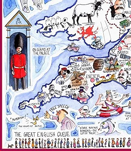 Map of England Jigsaw 1000 Piece Puzzle - Non-book item image 5