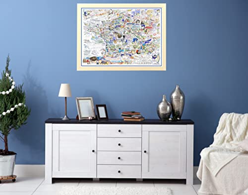 Map of France Jigsaw 1000 Piece Puzzle - Non-book item image 3