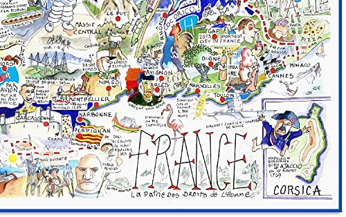 Map of France Jigsaw 1000 Piece Puzzle - Non-book item image 5