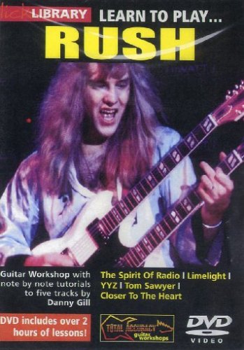 Lick Library Learn To Play Rush Gtr Dvd - DVD