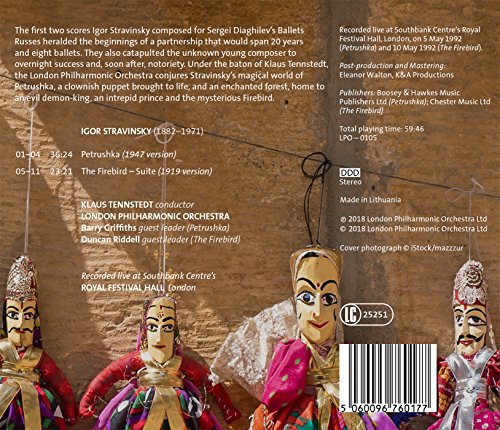Igor Stravinsky - Stravinsky: Petrushka & the Firebird - CD image 2
