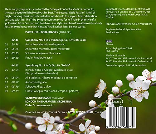 Pyotr Ilyich Tchaiko - Tchaikovsky: Symphony No. 2 Little Russian/Symp image 2