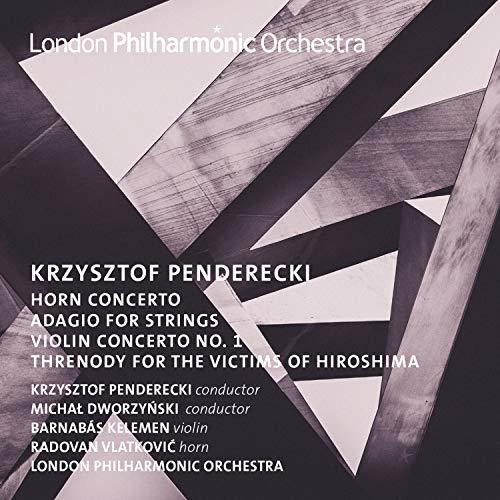 LONDON PHILHARMONIC - PENDERECKI HORN AND VIOLIN CONCERTOS - CD ALBUM image 1