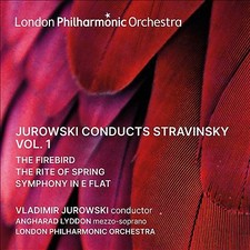 LONDON PHILHARMONIC - JUROWSKI CONDUCTS STRAVINSKY, VOL. 1 - CD ALBUM image 1