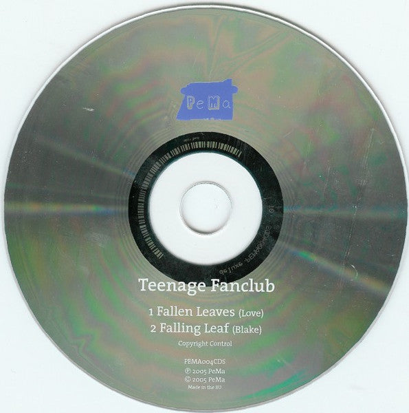 Teenage Fanclub - Fallen Leaves - Used CD image 3