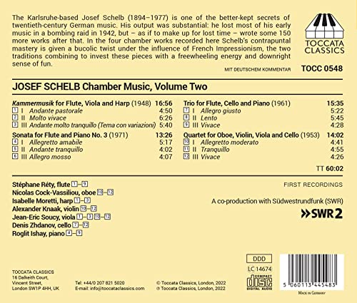 SCHELB / RETY / MORE - CHAMBER MUSIC 2 - CD image 2