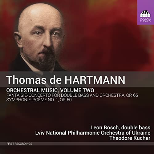 LEON BOSCH; LVIV NAT - THOMAS DE HARTMANN ORCHESTRAL - CD image 1