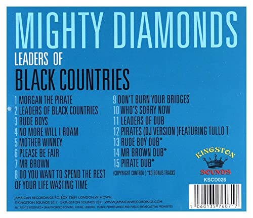 Mighty Diamonds - Leaders Of Black Countries - CD image 2