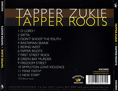 Tapper Zukie - Tapper Roots - CD image 4
