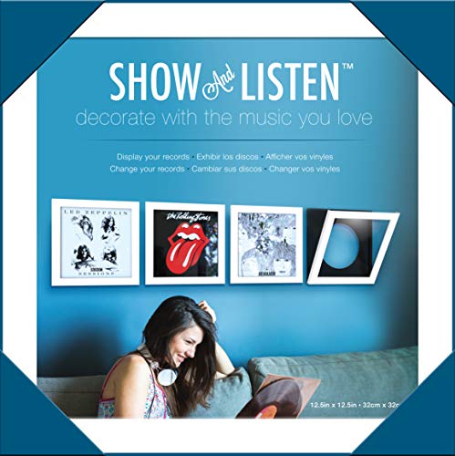 SHOW AND LISTEN - White LP Flip Frame 4 Pack - Frame image 5