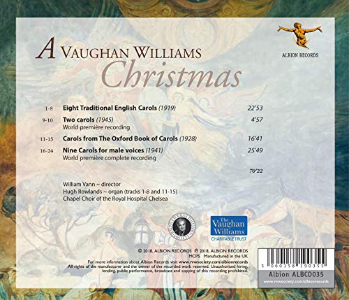 VARIOUS - A VAUGHAN WILLIAMS CHRISTMAS - CD image 2