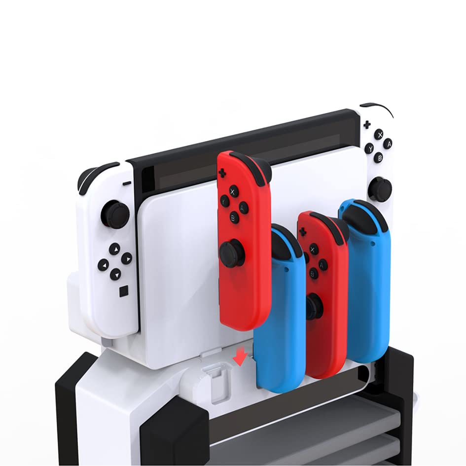 None Branded - DLX CHARGE STORE TOWER SW OLED - Nintendo Switch image 3