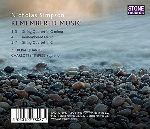 Nicholas Simpson - : Remembered Music - CD image 2