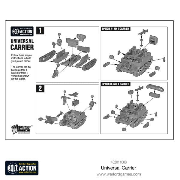 Bolt Action - Universal Carrier - Merchandise image 5