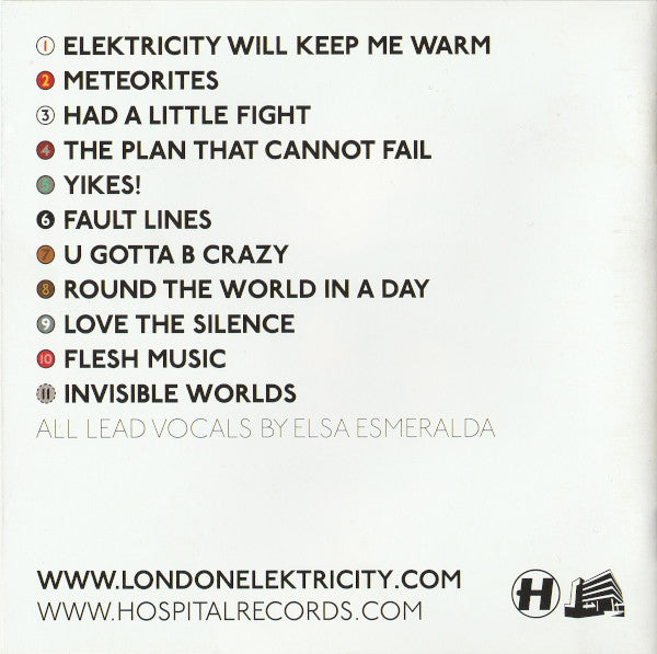 London Elektricity - Yikes! - CD image 2