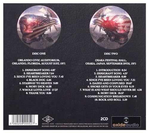 LED ZEPPELIN - ORLANDO TO OSAKA 1971 - DCD image 2