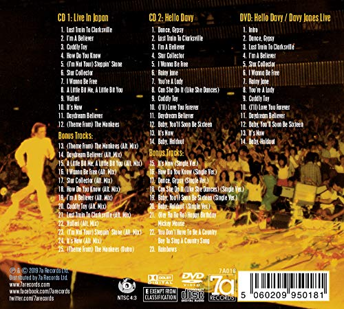 JONES - LIVE IN JAPAN (2CD/DVD) - CD image 4
