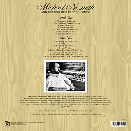 NESMITH - & THE HITS JUST KEEP ON COMIN: 50TH ANNIVERSARY - Vinyl Reco image 2