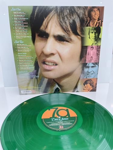 DAVY JONES - Bell Records Story (Green Vinyl) - Vinyl Record image 4