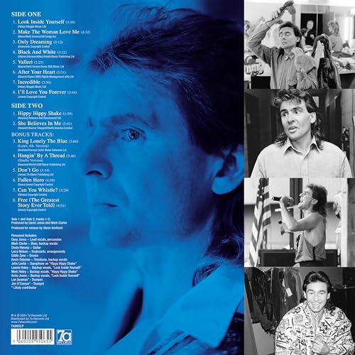 DAVY JONES - Incredible! (Blue Vinyl) - Vinyl Record image 2