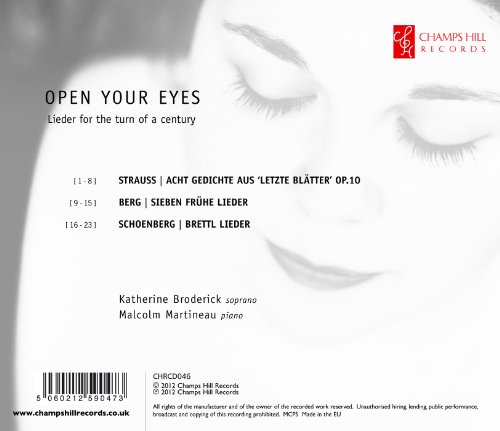 BRODERICK:MARTINEAU - OPEN YOUR EYES - CD image 2