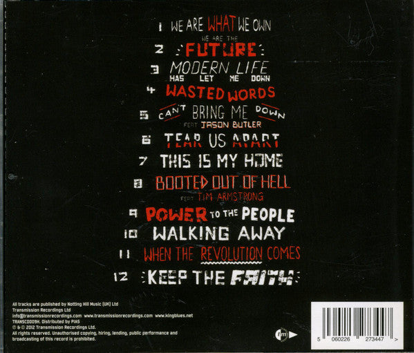 King Blues - Long Live The Struggle - Used CD image 2