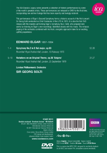 Elgar: Symphony No. 2/Enigma Variations (Solti) - DVD image 2