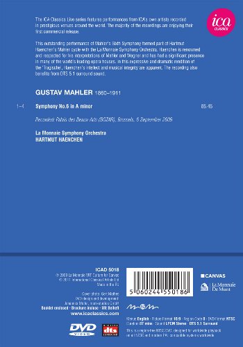 Mahler: Symphony No.6 (Haenchen) - DVD image 2