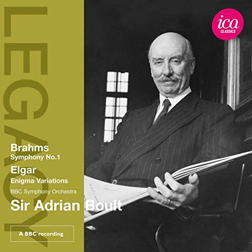 Johannes Brahms - Brahms: Symphony No. 1/Elgar: Enigma Variations - CD image 1