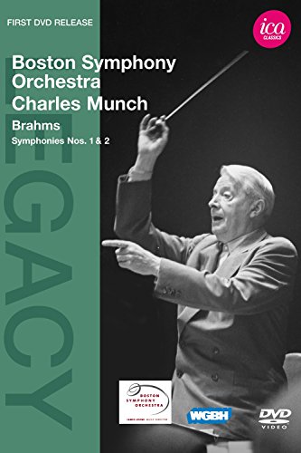 Charles Munch: Brahms Symphonies Nos. 1 and 2 (Boston Symp.Orch.) - DVD image 1