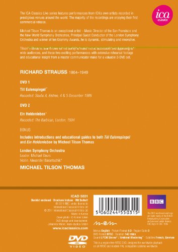 Strauss: Till Eulenspiegel/Ein Heldenleben (Tilson Thomas) - DVD image 2