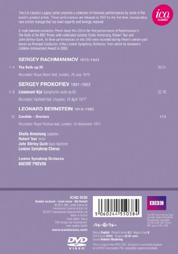 AndrÃ© Previn: Rachmaninov/Prokofiev/Bernstein (LSO) - DVD image 2