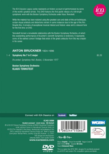 Klaus Tennstedt: Bruckner - Symphony No.7 - DVD image 2