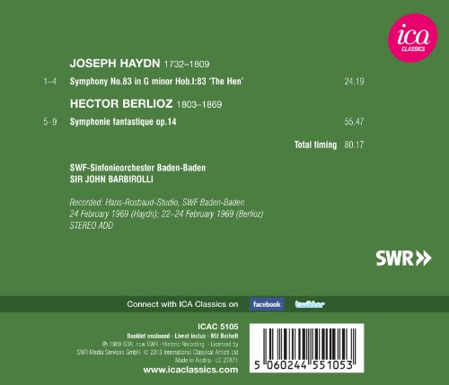 Joseph Haydn - Haydn: Symphon No. 83 The Hen/... - CD image 2