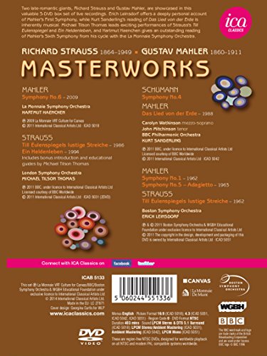 Richard Strauss/Gustav Mahler: Masterworks - DVD image 2