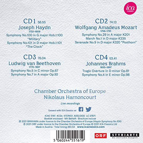 CHAMBER ORCHESTRA OF - HAYDN MOZART BEETHVN BRAHMS - CD image 2