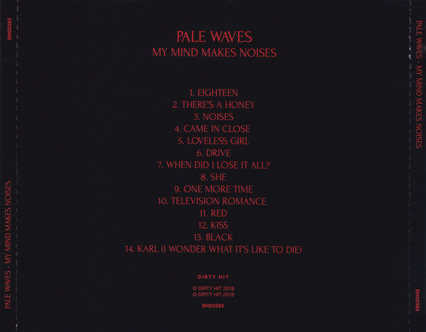 Pale Waves - My Mind Makes Noises - CD image 2