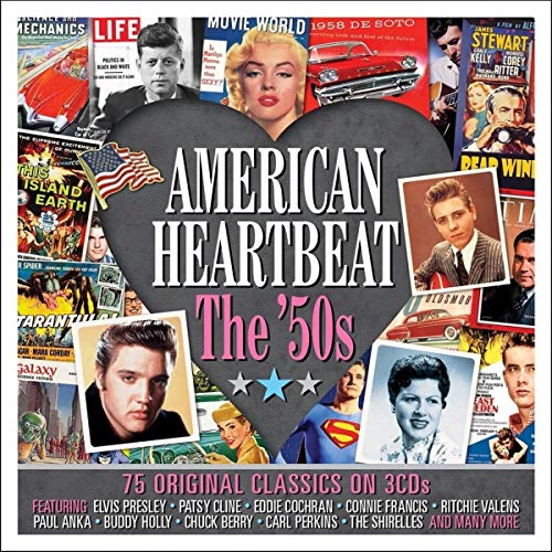 Various Artists - American Heartbeat - The '50s [3CD Box Set] (Music C image 1