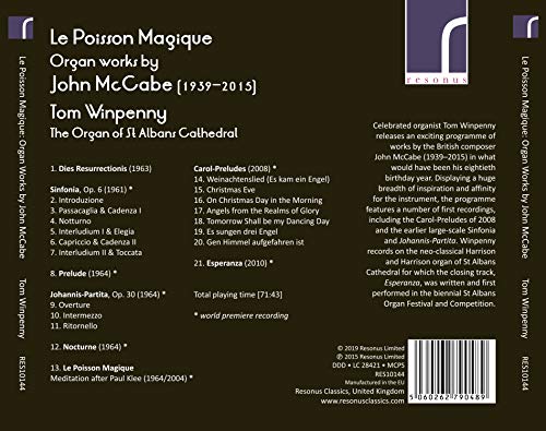 TOM WINPENNY - MCCABE:LE POISSON MAGIQUE - CD image 2
